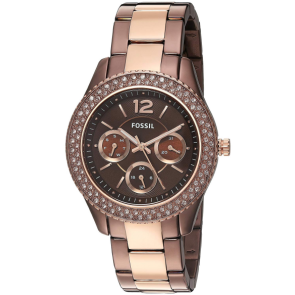 Uhrenarmband Fossil ES4079 Rostfreier Stahl Mehrfarbig 18mm